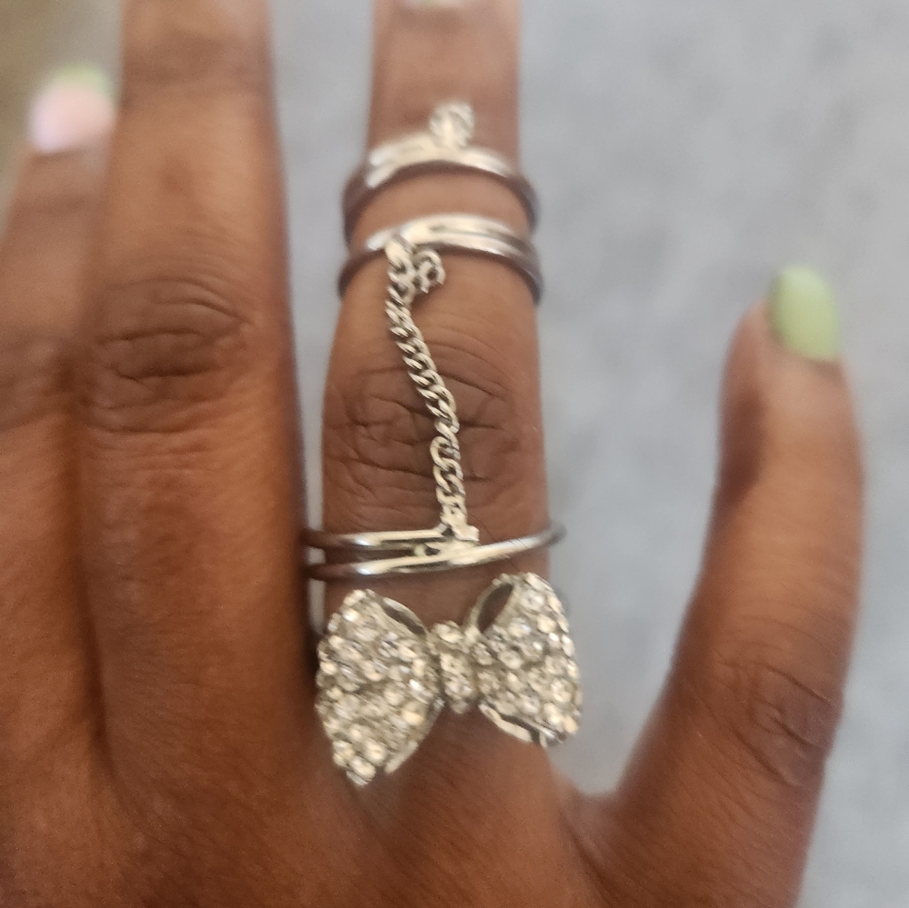 Bow Rope Ring Size 8